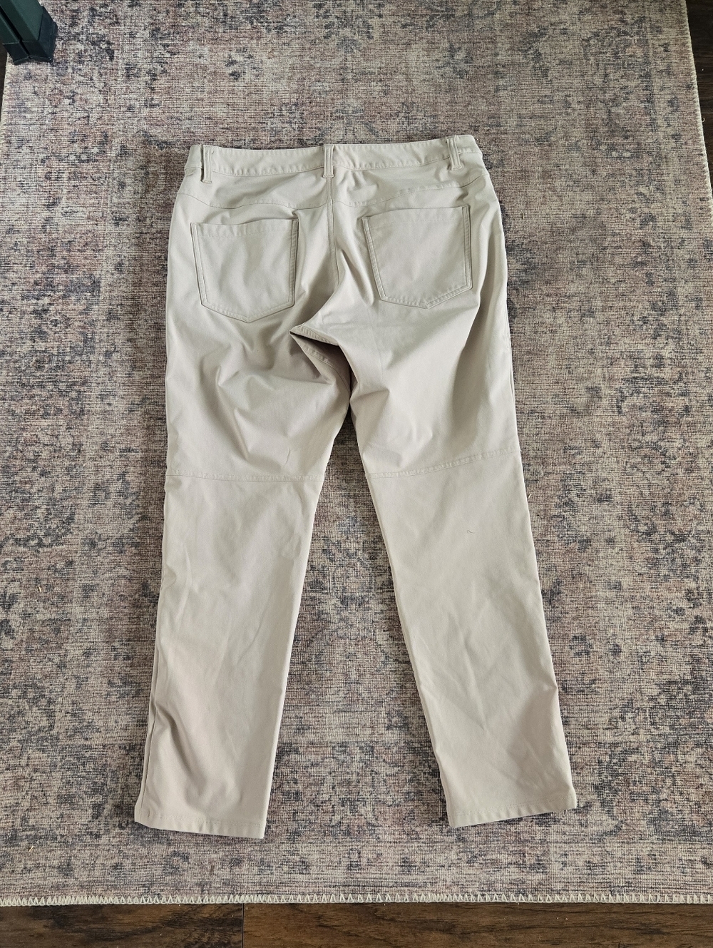 Lululemon ABC Pant Slim Casual Pants Size 33/28L Inseam Warpstreme Silverstone - Picture 6 of 8